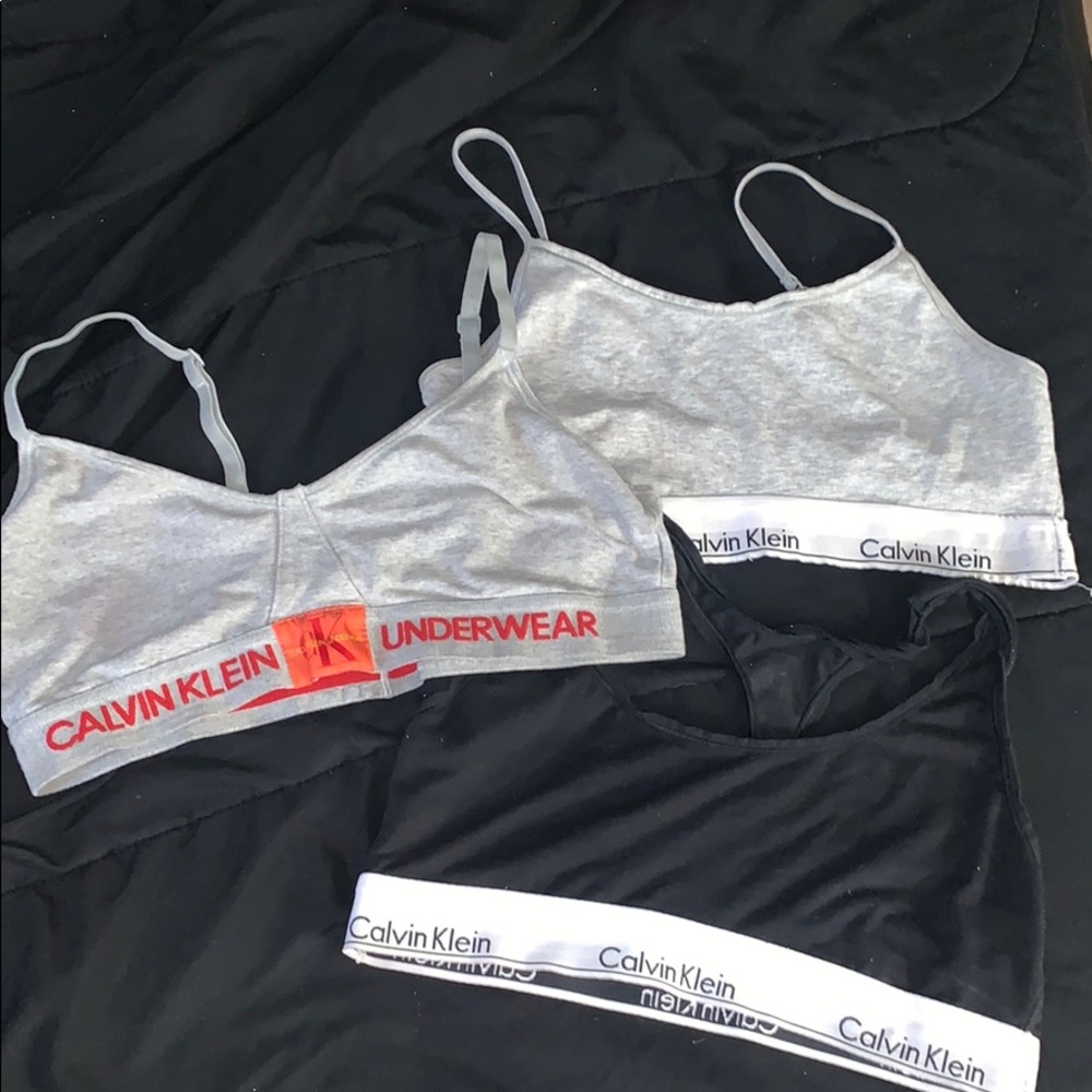 Set of 3 Calvin Klein. Brallets